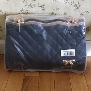 Womens Fashion Plaid PU Leather Messenger Tote